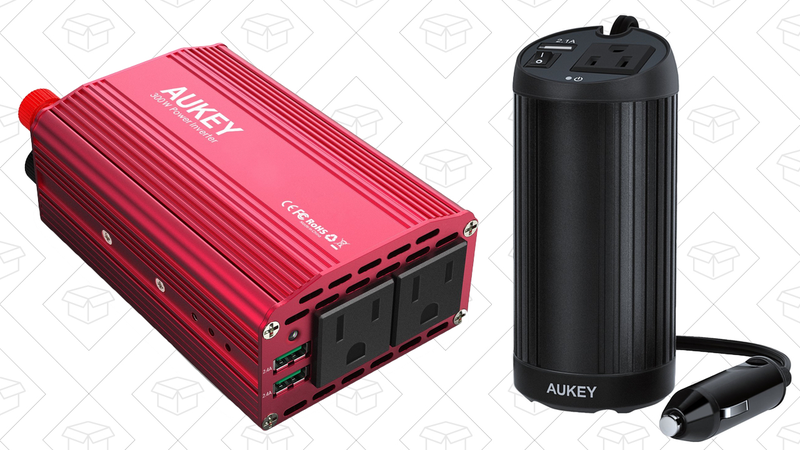 Aukey 300W Inverter, $18 with code AUKEYPV2 | Aukey 150W Inverter, $15 with code AUKEYPV1